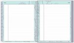 Blue Sky 2022 Monthly Planner, January 2022 - December 2022, 8" x 10", Frosted Flexible Cover, Wirebound, Rue Du Flore (101605-22) - Image 4